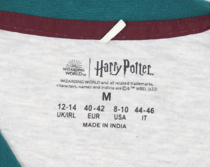 Harry Potter Unisex Green Hogwarts M Nightshirt