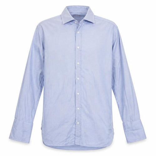 Marks and Spencer Men's Blue Striped Dress Shirt