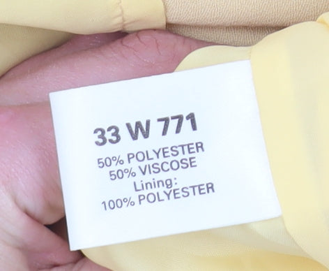 Classics Woman Beige Sheath Dress, Size 10, Sleeveless