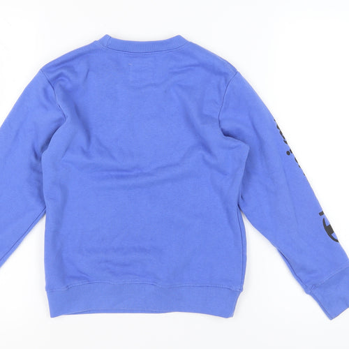 Champion Boys Blue Pullover Sweatshirt S Regular Fit