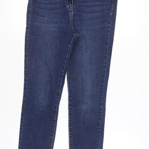 Next Women's Blue Skinny High-Rise Jeans Size 10