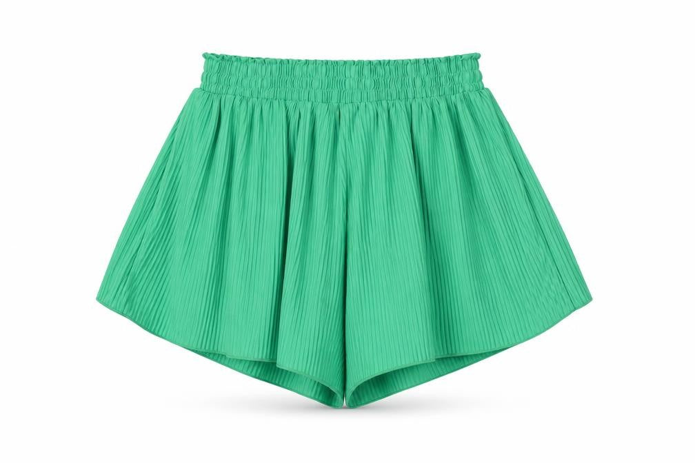 Bershka Women's Green XS Culotte Shorts