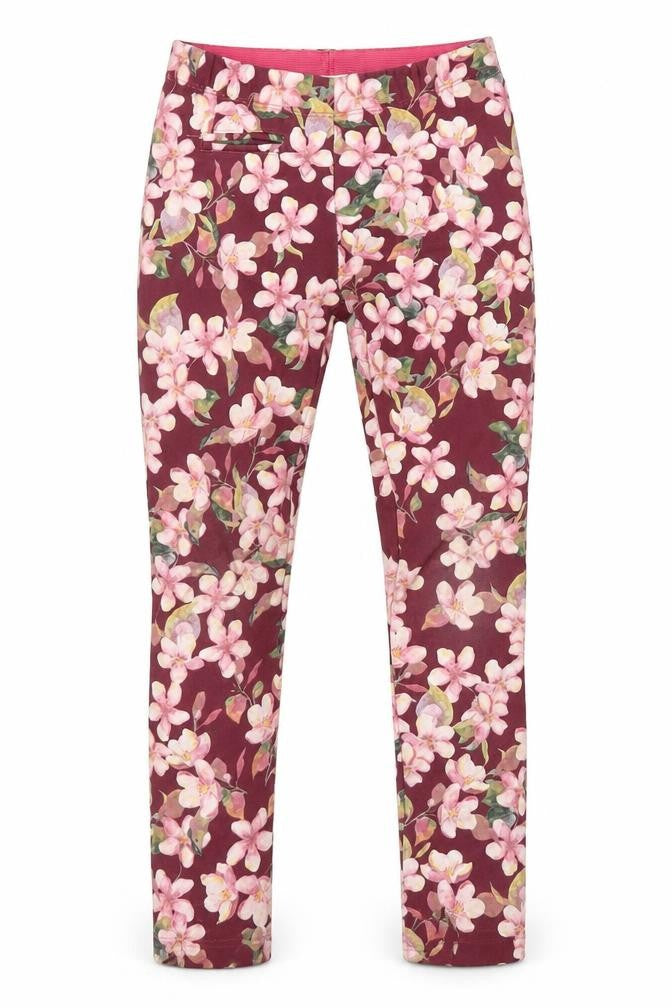 Zara Girls Floral Multicoloured Leggings Size 8 Years