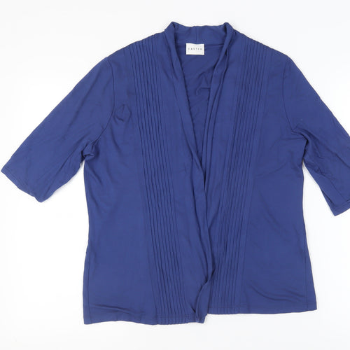 Eastex Women's Blue 3/4 Sleeve Top Size 14