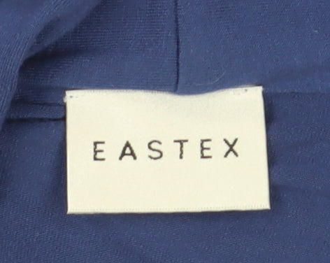 Eastex Women's Blue 3/4 Sleeve Top Size 14