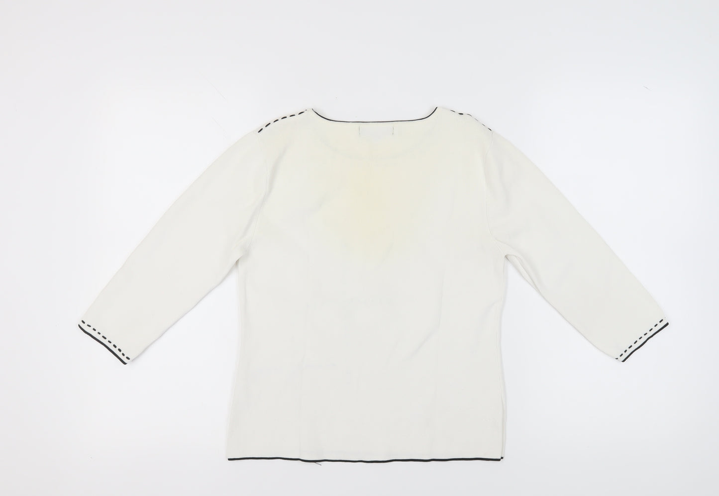 SKY designs Women's Ivory Pullover Jumper, Size 2XS