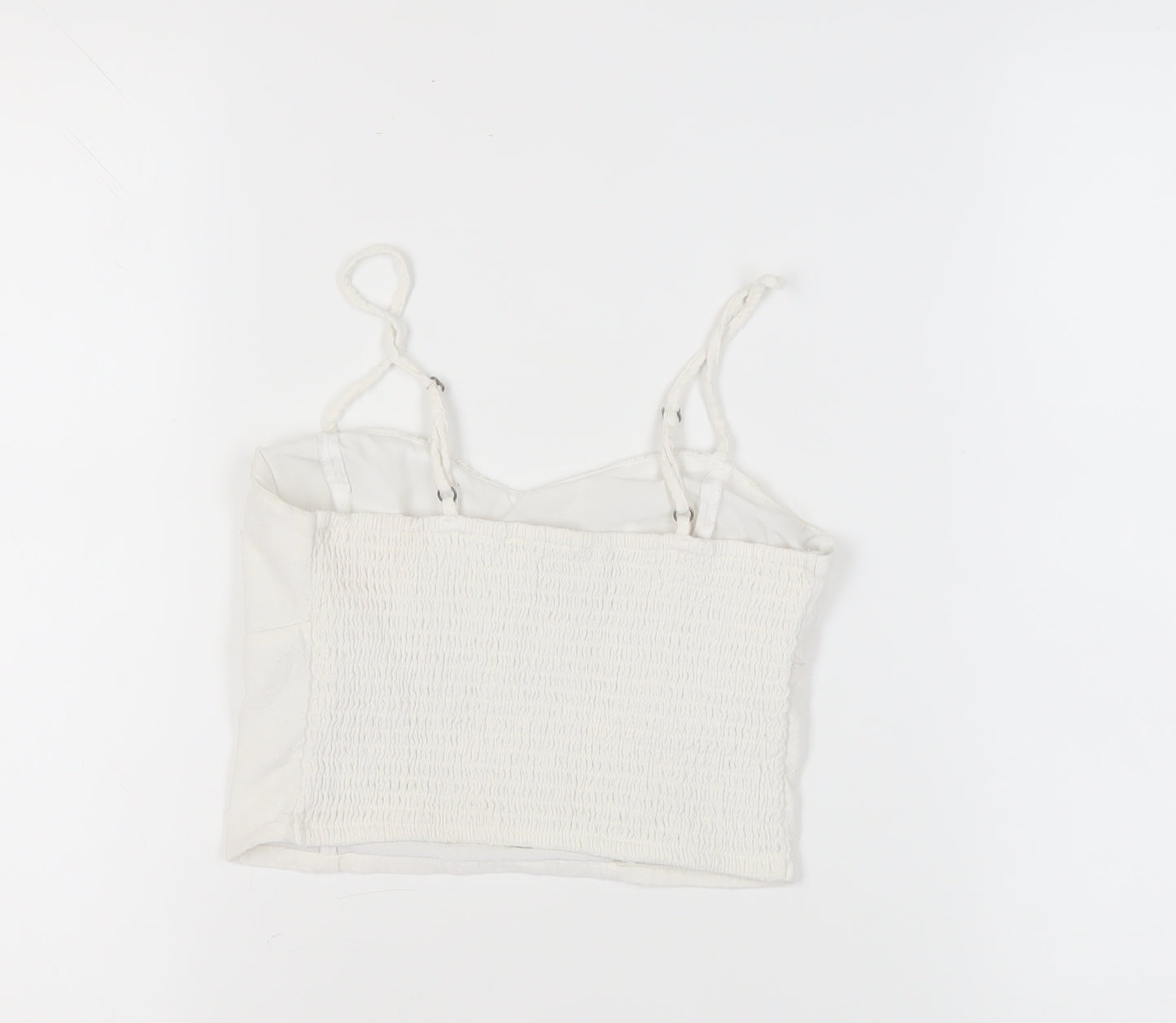 Hollister Women's White XS Camisole Slim Fit Top