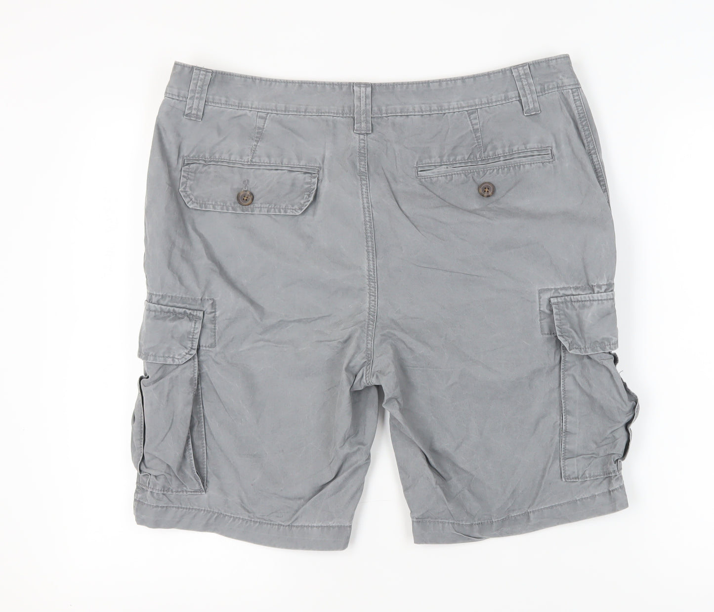 Marks and Spencer Men's Grey Cargo Shorts 38