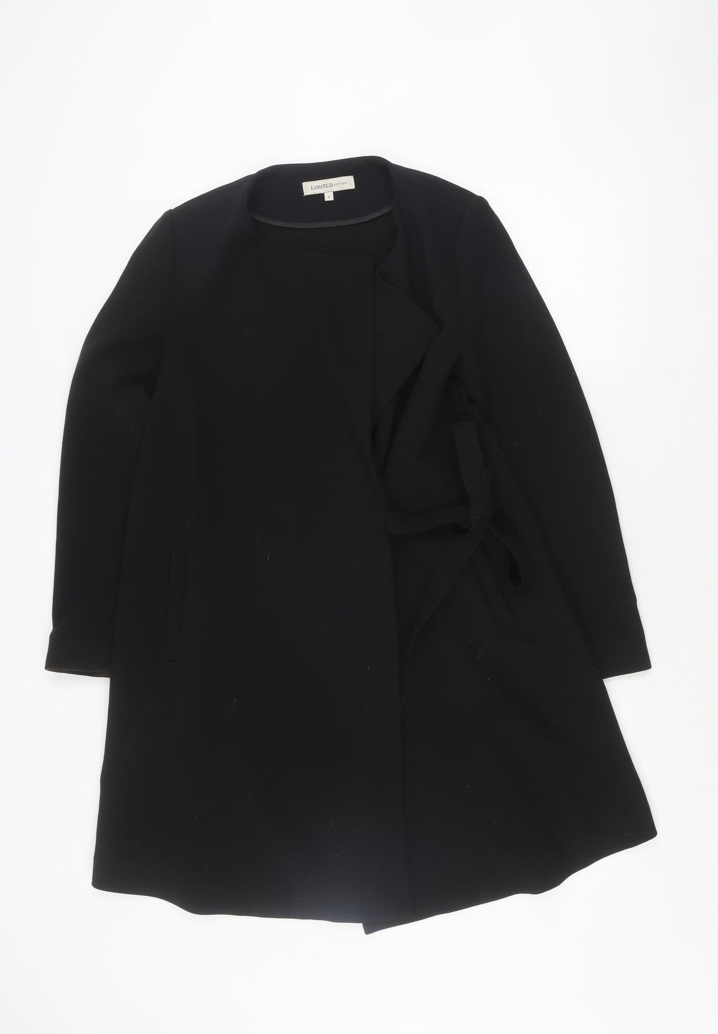 Marks and Spencer Women's Black Limited Edition Jacket - Size 8