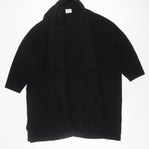 CHOISE by Reneéeur Women's Black XL Cardigan