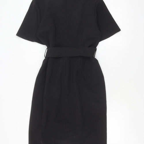 Warehouse Black Women's Dress, Size 14