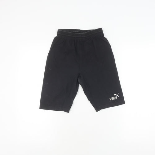 Puma Boys Black Compression Shorts M