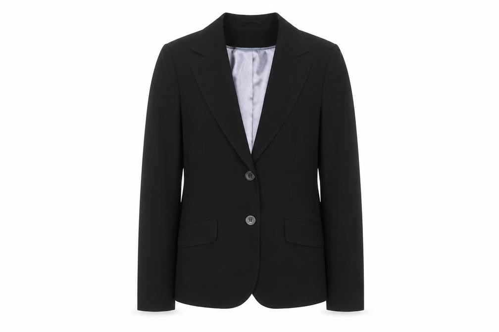 Front view of Dorothy Perkins Women's Black Blazer, size 12
