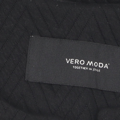 Vero Moda Women's Black Suit Jacket M Classic Chevron