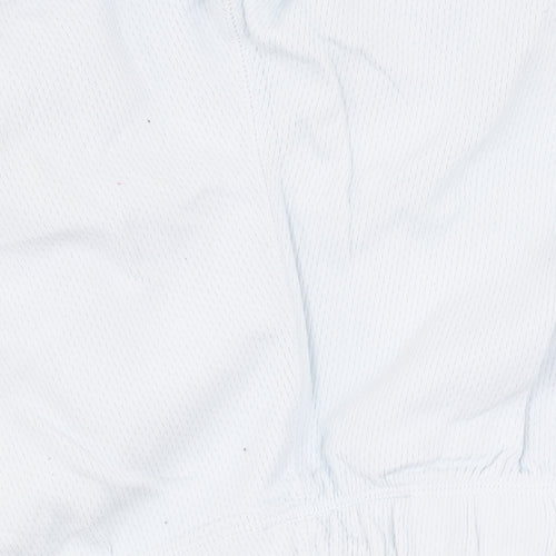 DKNY Women Blue Trousers L Athleisure Wide-Leg