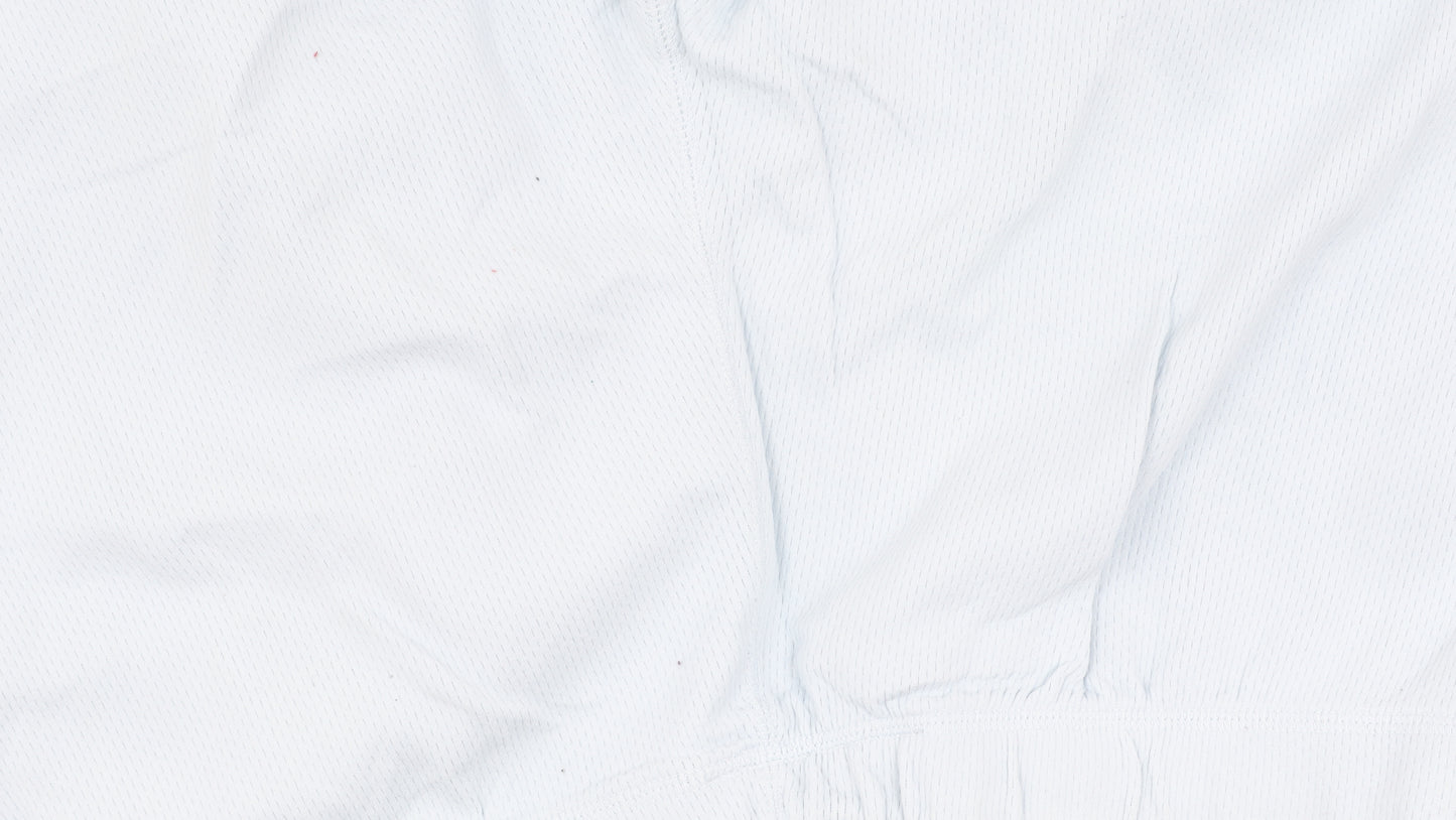 DKNY Women Blue Trousers L Athleisure Wide-Leg
