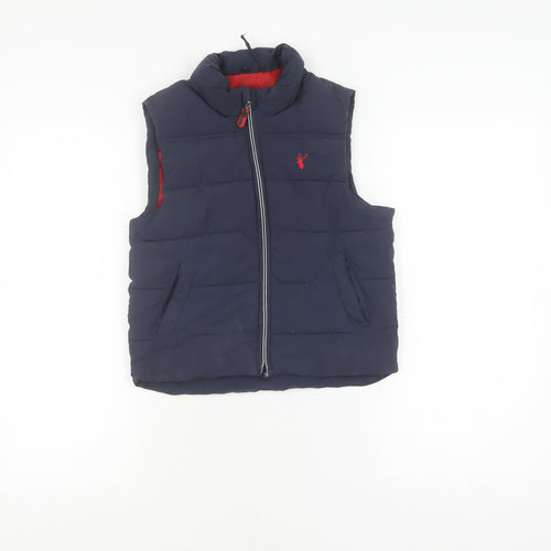 Blue Zoo Boys Blue Padded Bodywarmer Jacket 5-6 Years