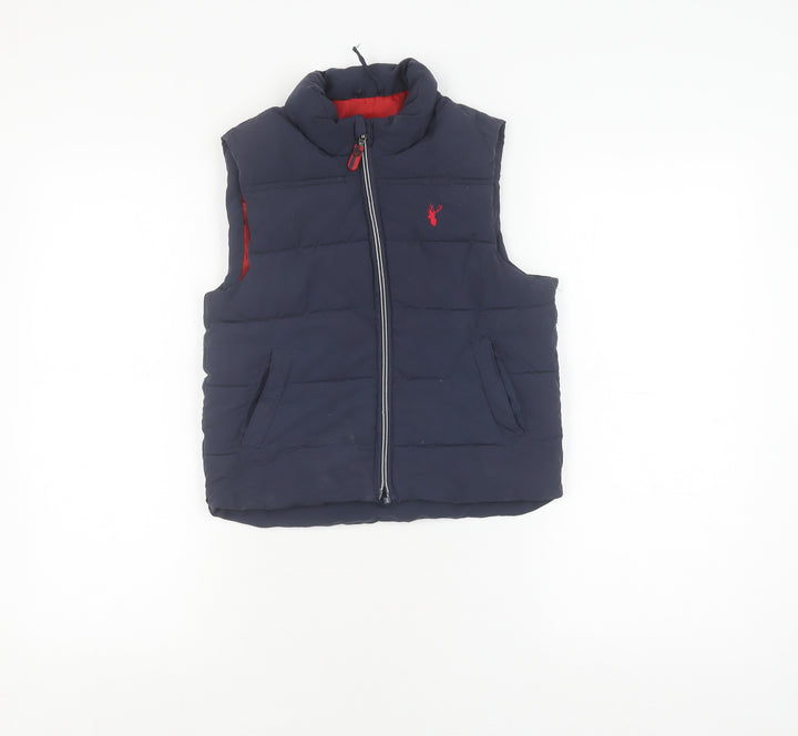 Blue Zoo Boys Blue Padded Bodywarmer Jacket 5-6 Years