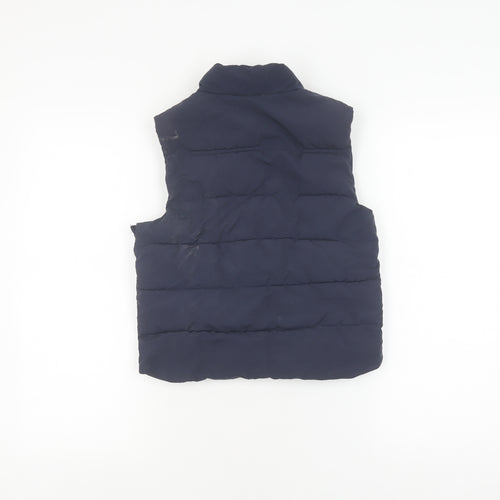 Blue Zoo Boys Blue Padded Bodywarmer Jacket 5-6 Years