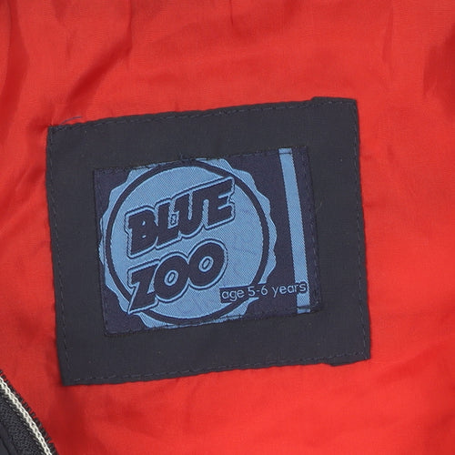 Blue Zoo Boys Blue Padded Bodywarmer Jacket 5-6 Years