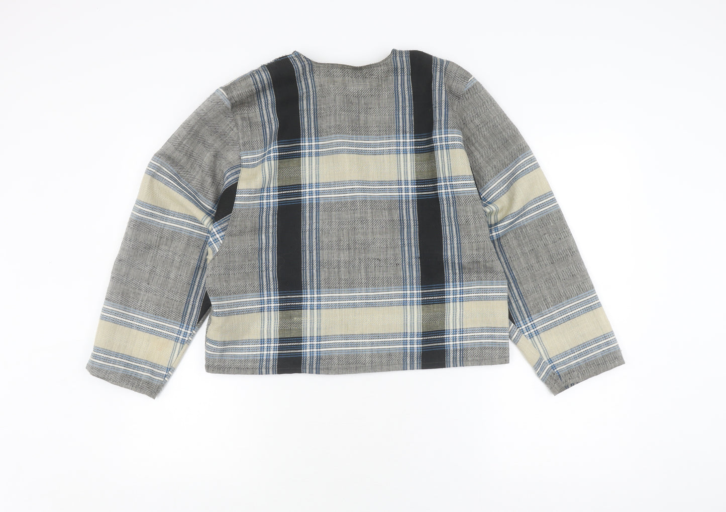 Kestilä Women's Multicoloured Plaid Jacket Size 8