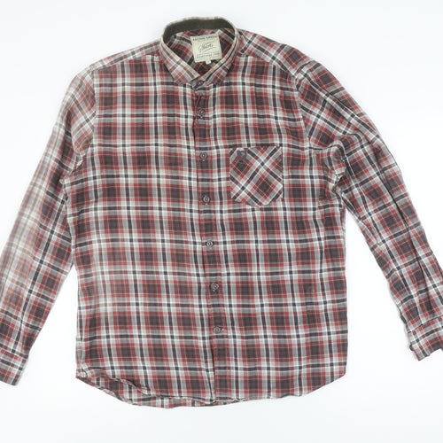 Racing Green Men's Multicoloured Plaid Shirt L