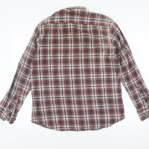 Racing Green Men's Multicoloured Plaid Shirt L