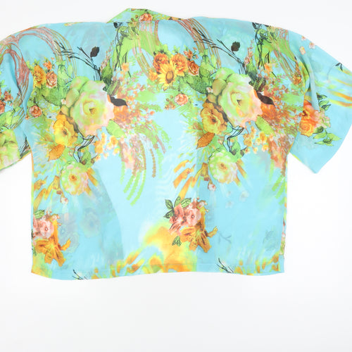 Quiz Women's Floral Top Multicoloured Size M