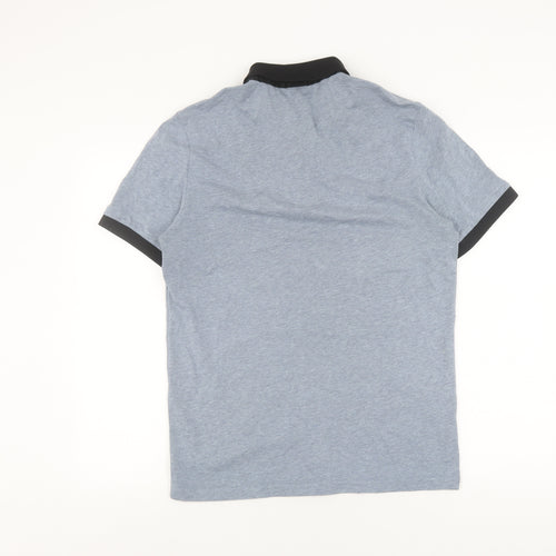 Hugo Boss Men's Grey Polo Shirt M Short Sleeve