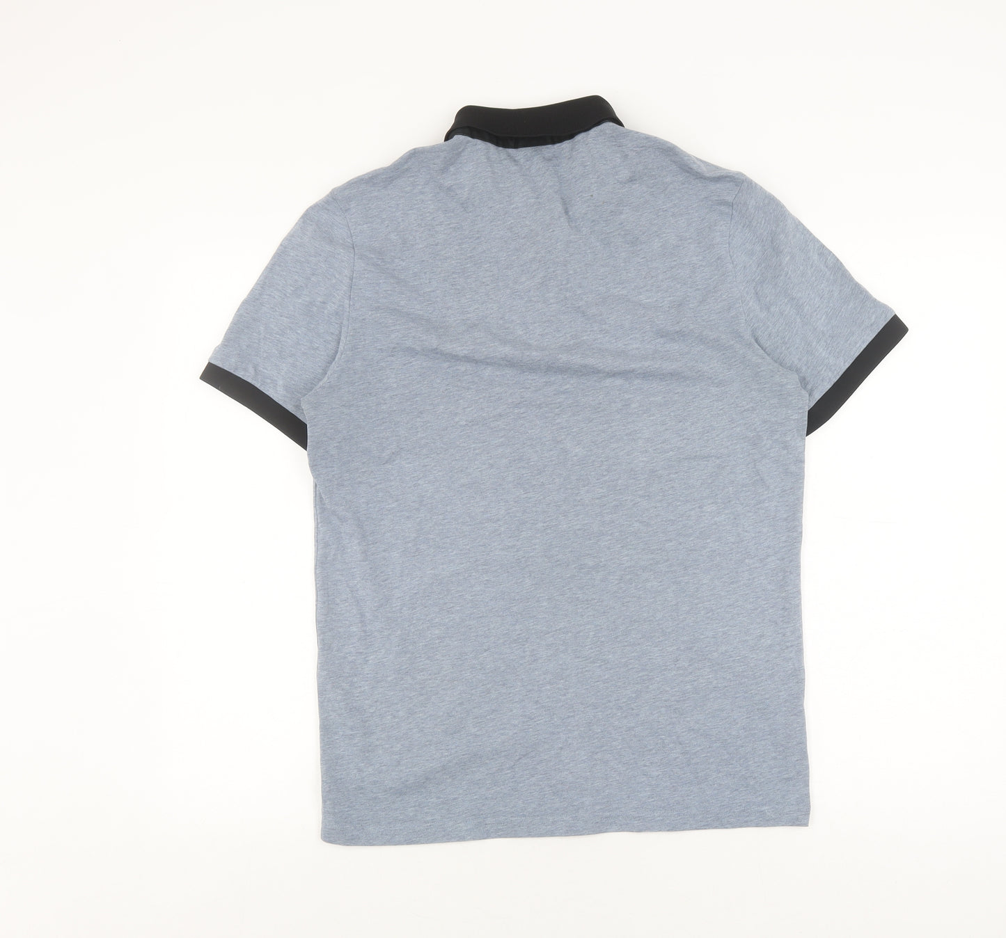 Hugo Boss Men's Grey Polo Shirt M Short Sleeve