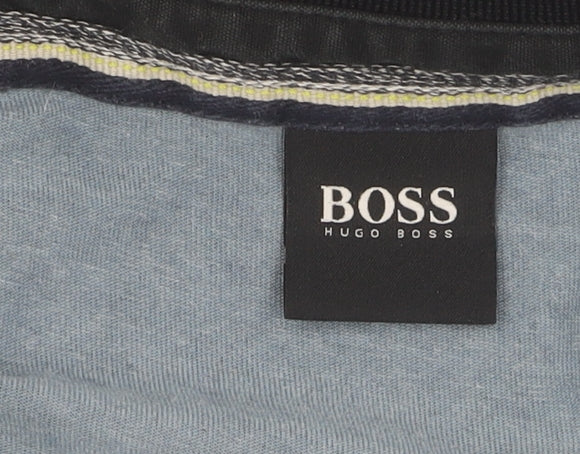 Hugo Boss Men's Grey Polo Shirt M Short Sleeve