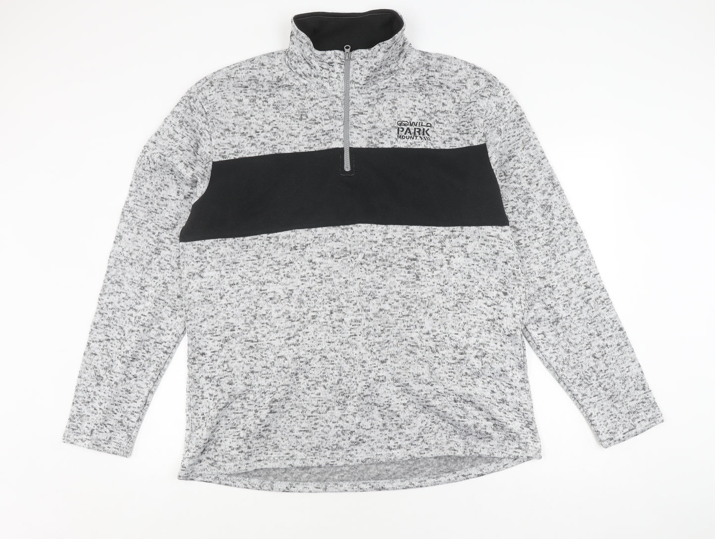 Atlasformen Mens Grey Pullover Sweatshirt L
