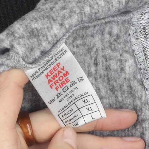 Atlasformen Mens Grey Pullover Sweatshirt L