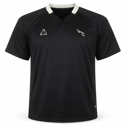 Falcons Men's Black 2XL Jersey V-Neck Short Sleeve Top