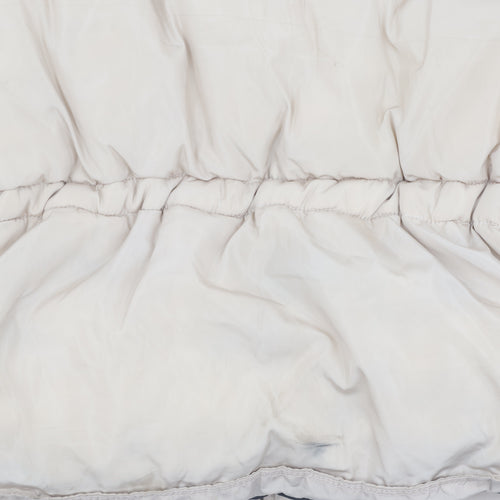 Quiz Women's Beige Waistcoat L Elastic Waist Casual