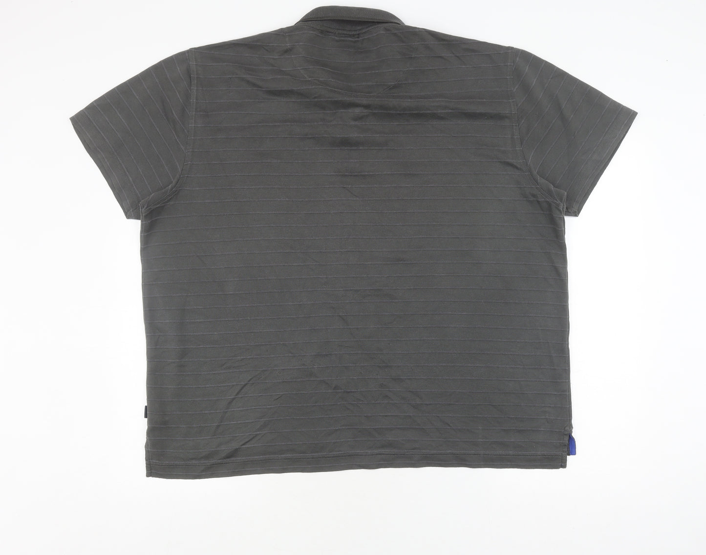 Stone Bay Men's Grey 2XL Golf Polo Shirt Short Sleeve
