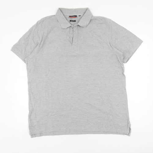 Pierre Cardin Men's Grey 2XL Polo Shirt