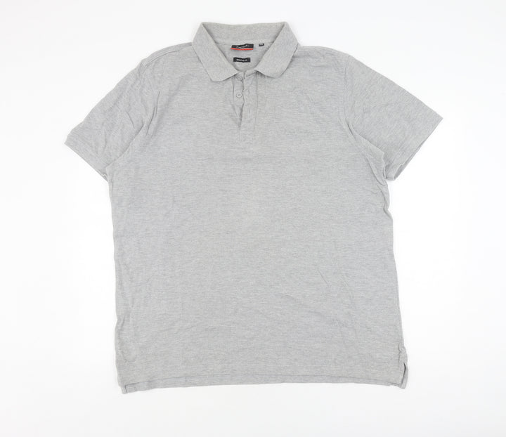 Pierre Cardin Men's Grey 2XL Polo Shirt