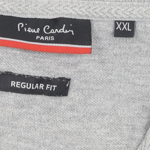 Pierre Cardin Men's Grey 2XL Polo Shirt