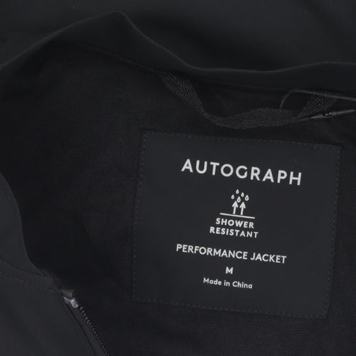 Autograph Men's Black M Basic Water Resistant Jacket