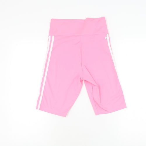 Adidas Women's Pink Athletic Gym Shorts Size 12