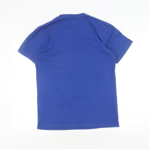 WWE British Bulldog Men's Blue T-Shirt Size S
