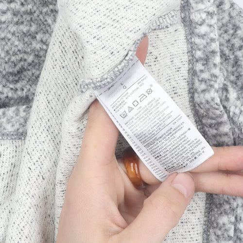 Gap Women's Grey Knit Sweatshirt Size 12