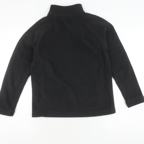 Marks and Spencer Black Girls Fleece Jacket 12-13 Years