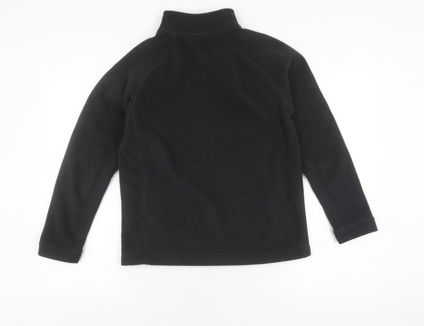 Marks and Spencer Black Girls Fleece Jacket 12-13 Years