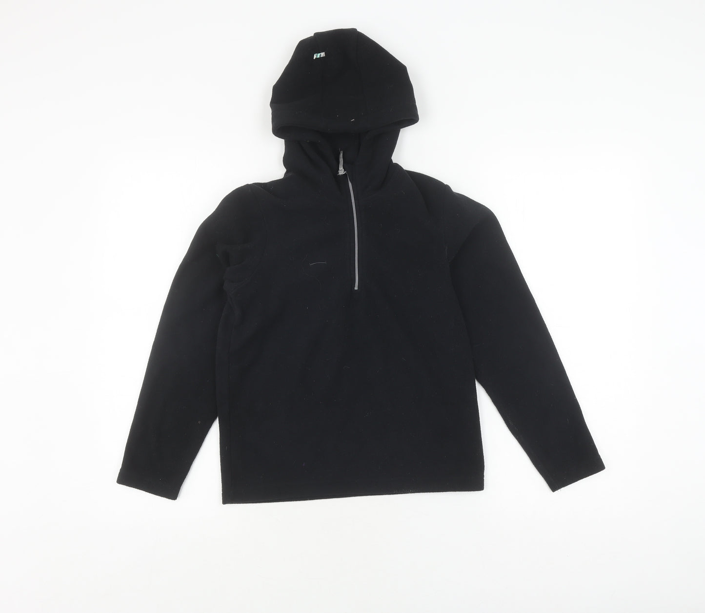 Mountain Warehouse Girls Black Fleece Hoodie 9-10 Years