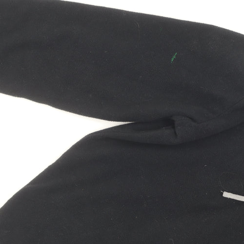 Mountain Warehouse Girls Black Fleece Hoodie 9-10 Years