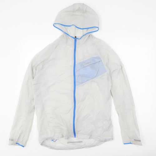 Nike Unisex Grey Windbreaker Jacket M