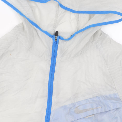 Nike Unisex Grey Windbreaker Jacket M