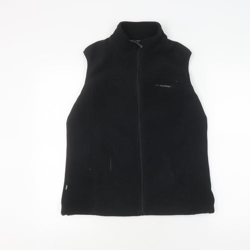 Mountainlife Women's Black Fleece Waistcoat Size 12